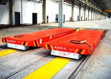 High Frequency Industrial Transfer Car Sliding Wire Powered Low Platform