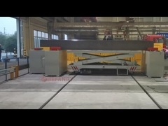 wózek do przenoszenia akumulatorów magazynowych o dużym obciążeniu