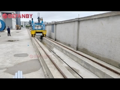 Wózek do transportu materiałów 15 ton, elektryczny holowany wózek do transportu szyn kablowych