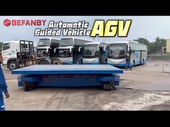 10T Automatyczny elektryczny wózek przenośny, elastyczny wózek do przenoszenia materiałów wspinaczkowych AGV