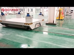 15 Ton Battery Rail Transfer Cart, Customized Track Factory Transport Trolley
