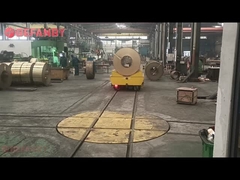 Inteligentny wózek RGV z cewką, dostosowany wózek do przenoszenia kolejowego obrotnika