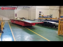 Zdalnie sterowany wózek transportowy z kołami PU o masie 5 ton Battrey Trackless Transfer Trolley