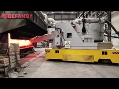 Niestandardowy wózek transportowy 10T bez szyn, Urządzenie podnoszące do wózków transportowych w hutach stali