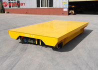 Warehouse Flatbed Electric Trolley For Mold Transfer