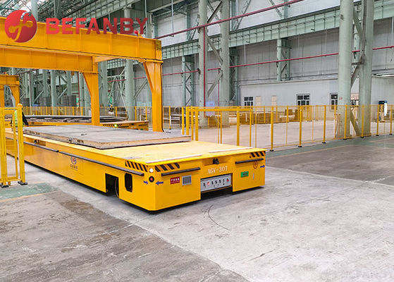 Large Size 30T Load Capacity AGV Automatic Guided Vehicle with 24 Months Warranty