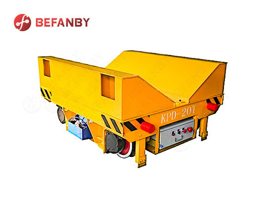 Sale Service Provided Factory Use Rail Transfer Cart With V Frame Device