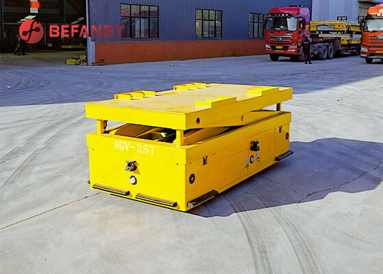 2.5T Capacity Automatic Guided Vehicle with Scissor-Lift Mechanism and Intelligent Navigation System