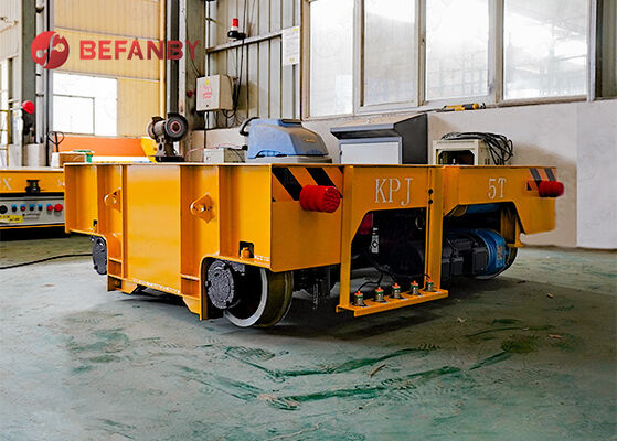 Customized Electrical Rail Transfer Carts With Cast Steel Wheel