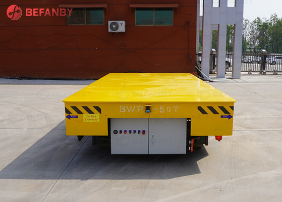Steel Mill Electric Heavy Duty Trackless Transfer Cart