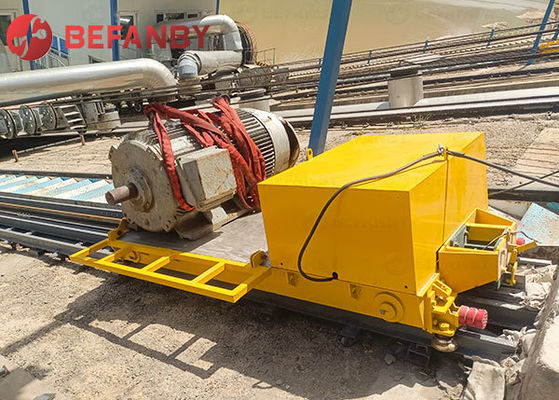 Professional Used In Ports With Slopes Electrical Rail Transfer Cart