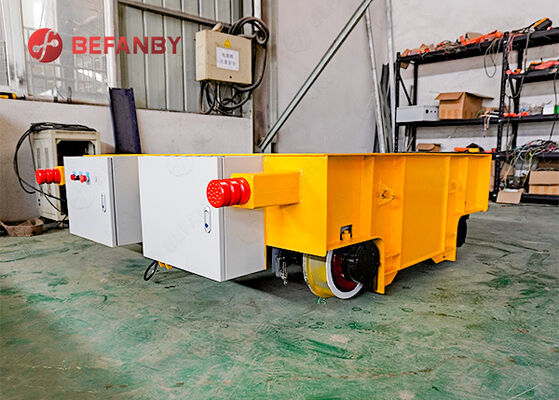 Customized Electrical Rail Transfer Carts With Cast Steel Wheel